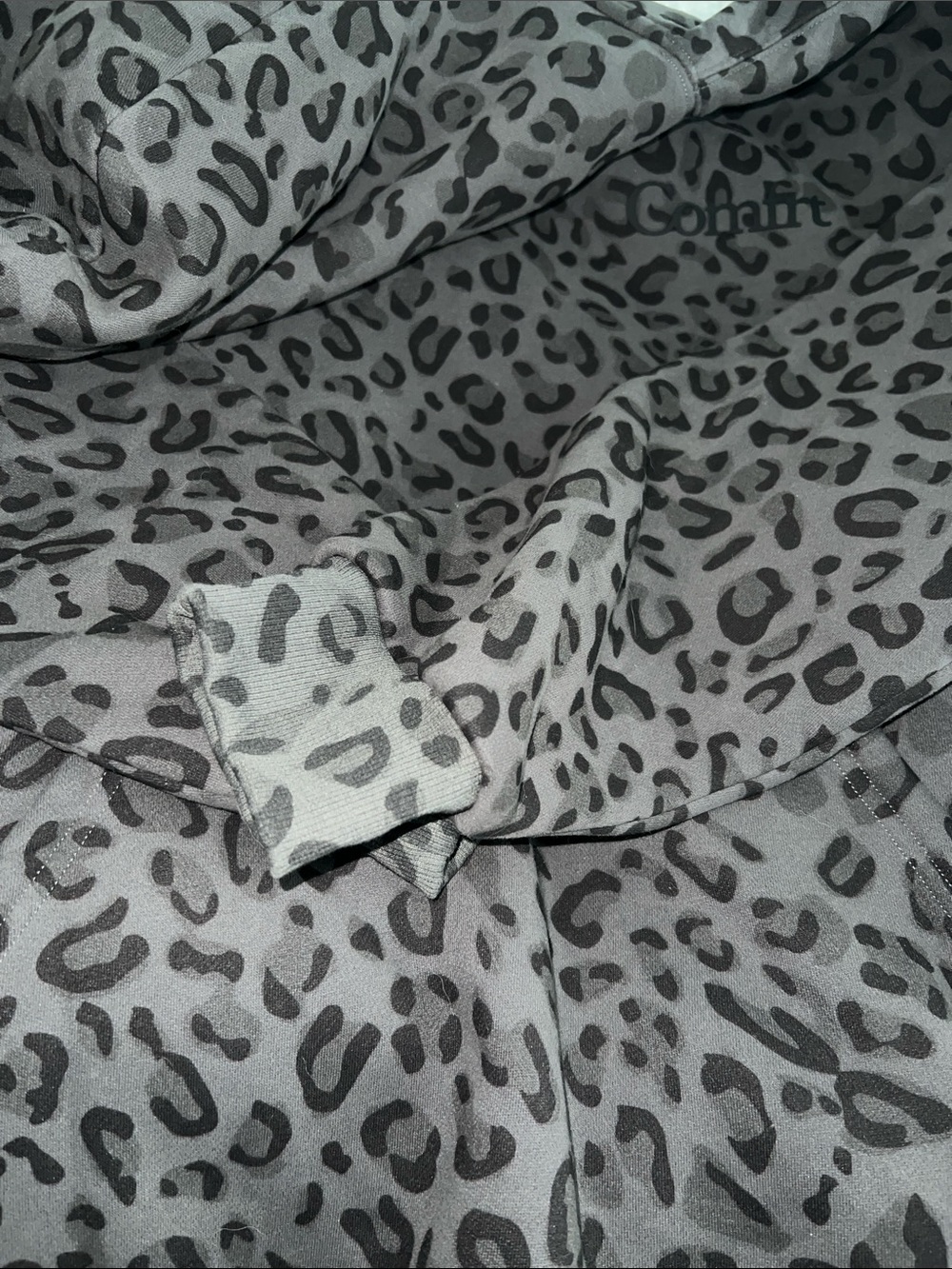 LEOPARD COMFT HOODIE